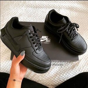 Nike Air Force 1 jester xx triple black sneakers